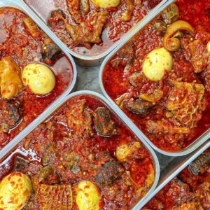 Red Ofada sauce