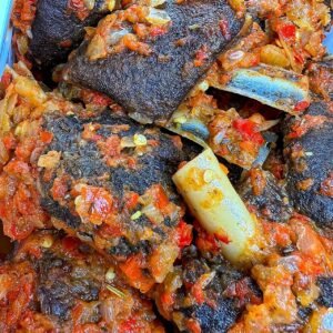 Peppered Nigerian goat meat (imported)